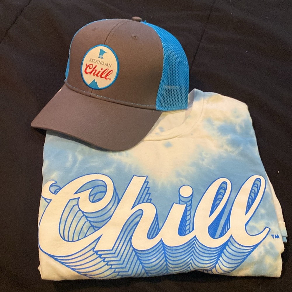 Coors light t-shirt and Hat